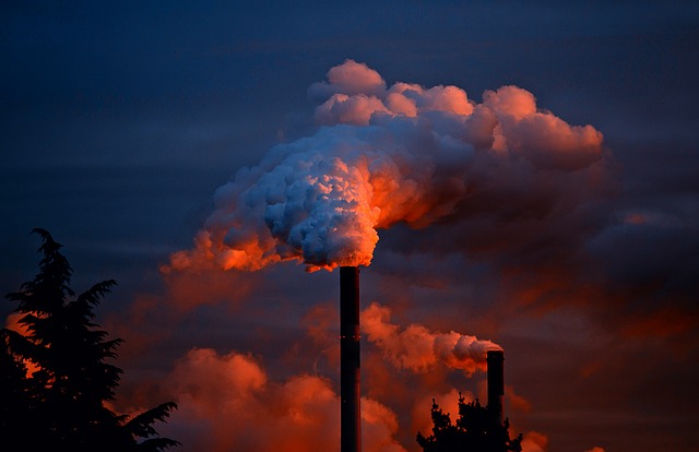 pollution usine particules