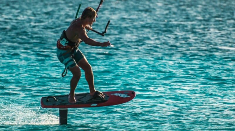 préparer kitesurf