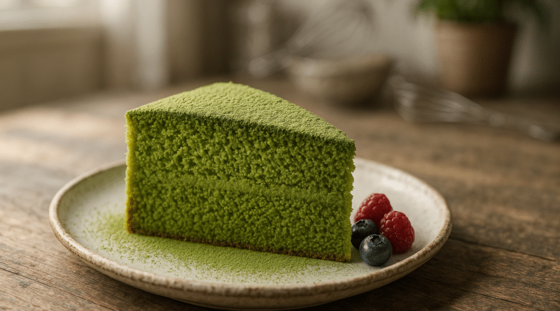 gateau matcha